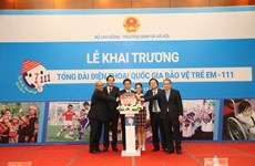 111越南儿童保护国家热线正式开通