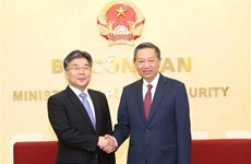 越南与韩国加强打击犯罪领域的合作