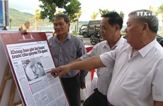 2018年有关黄沙的新闻资料展在岘港市开展