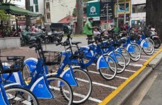 河内市公共自行车将于9月2日起投入使用 车费每30分钟为5千至1万越盾