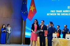 越南与欧盟正式签署EVFTA与EVIPA