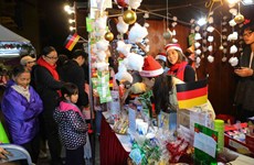 “德国味”圣诞节展会在河内举行（组图）