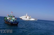 越南海警力量重拳打击海上违法犯罪活动