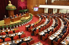 组图：越南共产党第十二届中央委员会第十四次全体会议隆重开幕