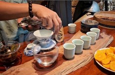 ‘秋天交响曲’- 充满越南传统风味的茶叶