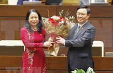 武氏映春当选越南社会主义共和国副主席