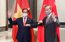越南与中国两国外长举行会谈