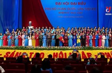 越南妇联会代表大会落幕   弘扬新时期妇女的美好传统