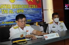 越南与印尼海军联合演练正式开幕