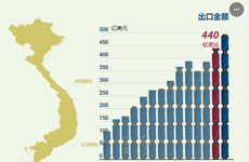 互动图表：越南纺织业实现突破性成功