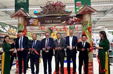 越南商品周活动在法国U氏连锁超市举行