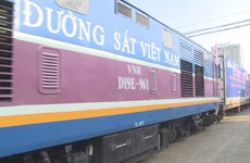 农历新年首趟国际联运列车运载越南农产品出口中国