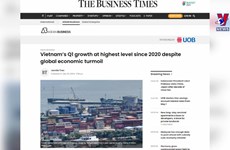 新加坡媒体对越南经济短期增长前景作出预测