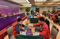 2023年亚残运会：越南国际象棋队摘下五枚银牌