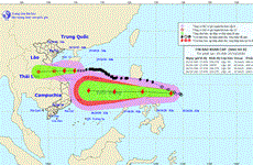 第8号台风将于10月26日凌晨登录   热带气压已加强为第9号台风