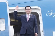 越南国会主席王廷惠启程对韩国和印度进行正式访问