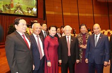组图：越南第十四届国会第九次会议隆重开幕