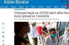 国际媒体相信越南可有效控制新一波新冠肺炎疫情