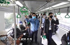 城铁线路吉灵-河东列车成为人民理想的新型交通工具
