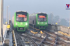 河内城市铁路吉灵-河东线项目正式落成