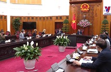 越南政府总理范明政会见美国新任驻越南大使