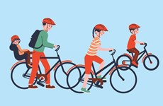 图表新闻：河内市是世界上6个最理想的自行车目的地之一