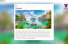 越南跻身世界上最便宜和最值得去的 10 个旅行目榜单