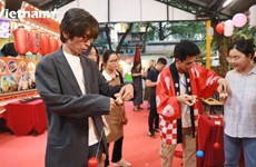日本传统文化节再现活动：让河内居民感受韵味十足的日本文化