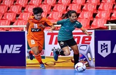 第31届东南亚运动会：泰国举行女子室内五人制足球邀请赛