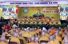 越南佛教协会坚定不移地服务于“佛法-民族-社会主义”的理想