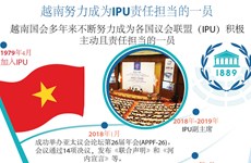 图表新闻：越南努力成为IPU责任担当的一员