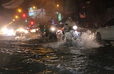 第九号台风：越南多个省市继续出现强降雨并没有停歇的迹象