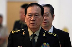 中国国务委员兼国防部长魏凤和对越南进行正式访问