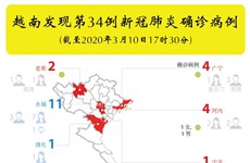 图表新闻：越南发现第34例新冠肺炎确诊病例
