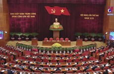  越共十三届中央委员会第二次全体会议落幕