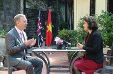 英国驻越大使对越南COP26承诺表示印象深刻