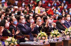 越南妇女第十三届全国代表大会隆重开幕