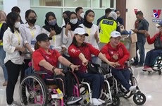 越南残疾人体育代表团对东南亚残疾人运动会充满信心