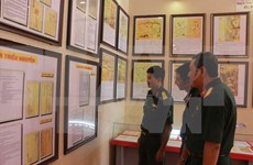 黄沙、长沙群岛归属越南地图资料展   弘扬爱国主义