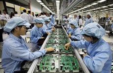 今年11月越南工业生产总值同比增长7.2%