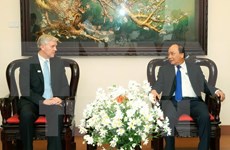 阮春福总理会见亚洲开发银行驻越首席代表埃里克·西奇威克