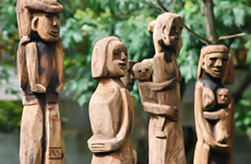 嘉莱省复活嘉莱族与巴拿族同胞的民间木雕工艺