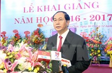 越南国家主席陈大光：力争将法官学院建设成为高质量培训机构