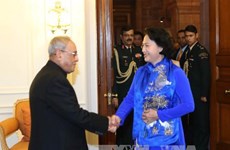  越南国会主席阮氏金银圆满结束对印度进行的正式访问