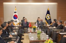 越南最高人民法院代表团对韩国进行正式访问