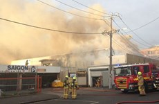 澳洲一越南购物中心发生火灾  财产损失约达1200万澳元