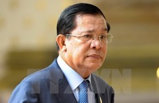 柬埔寨首相洪森开始对越南进行正式访问