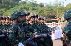 老挝人民革命党中央总书记推进军队现代化