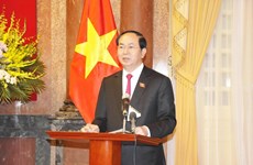 越南国家主席陈大光致信祝贺安全调查力量