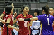 越南青年排球队进入世界18强